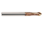 Mulino di estremità dorato della palla della flauto del corrosivo 2 del diametro 0.5mm-10mm della lama del rivestimento anti fornitore